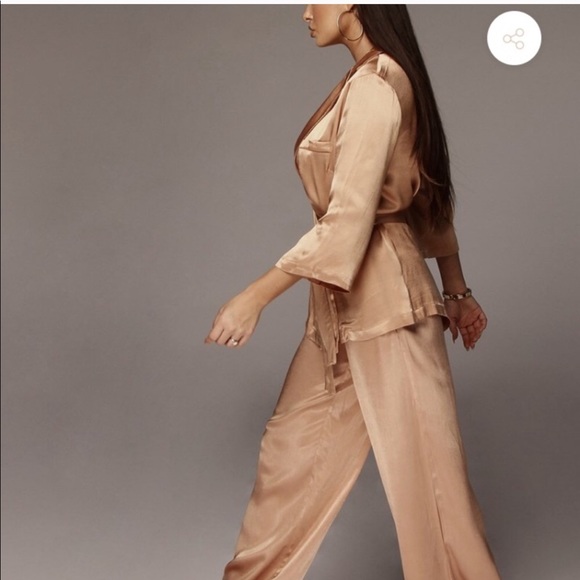 ❗️ISO JLUXLABEL HAZELNUT ANNE SILK PANTS SMALL❗️ - Picture 5 of 5